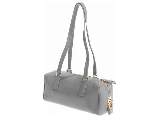 Prada Leder Handtasche Grau - Ansicht 3