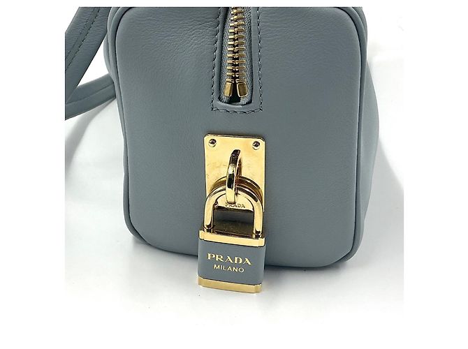 Prada Leder Handtasche Grau - Ansicht 7
