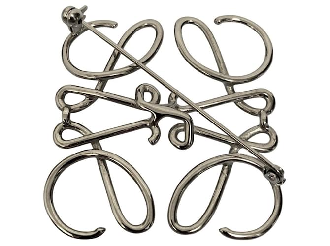 Spilla Anagram Loewe Argento - vista 2