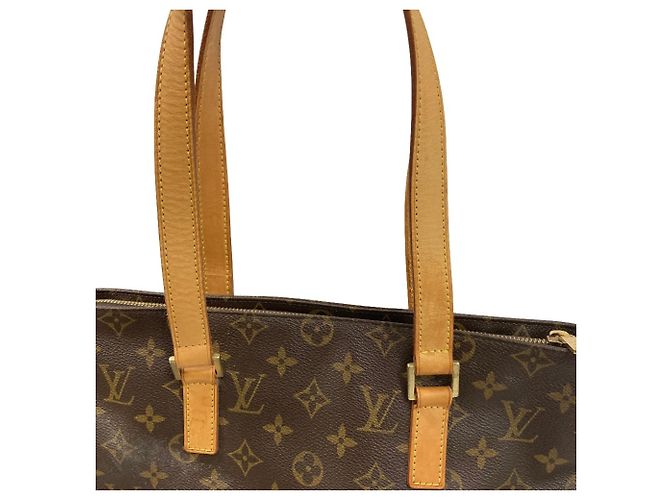Borsa Tote Louis Vuitton Cabas Piano Monogram Marrone - vista 11
