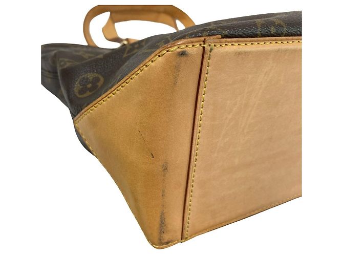 Borsa Tote Louis Vuitton Cabas Piano Monogram Marrone - vista 14