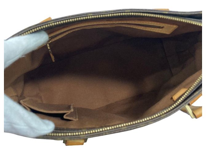 Borsa Tote Louis Vuitton Cabas Piano Monogram Marrone - vista 6