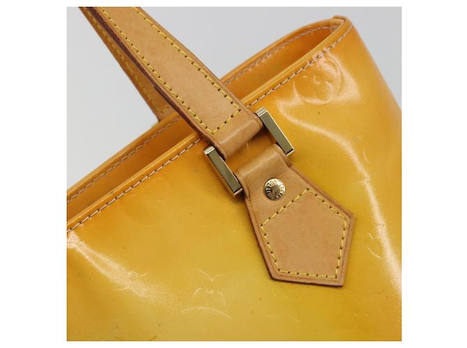 LOUIS VUITTON Borsa Monogram Vernis Houston Gris M91053 LV Auth 181652 Grigio - vista 17