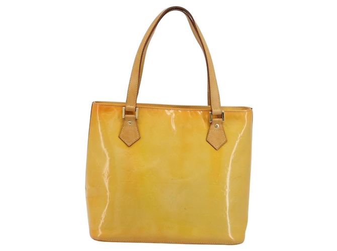 LOUIS VUITTON Borsa Monogram Vernis Houston Gris M91053 LV Auth 181652 Grigio - vista 2