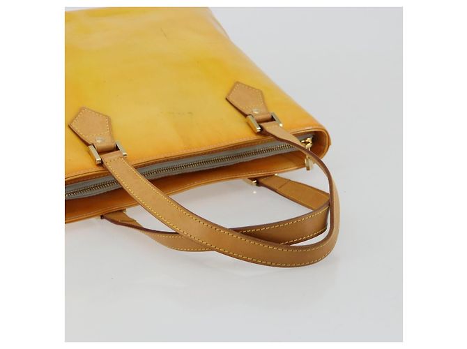 LOUIS VUITTON Borsa Monogram Vernis Houston Gris M91053 LV Auth 181652 Grigio - vista 7