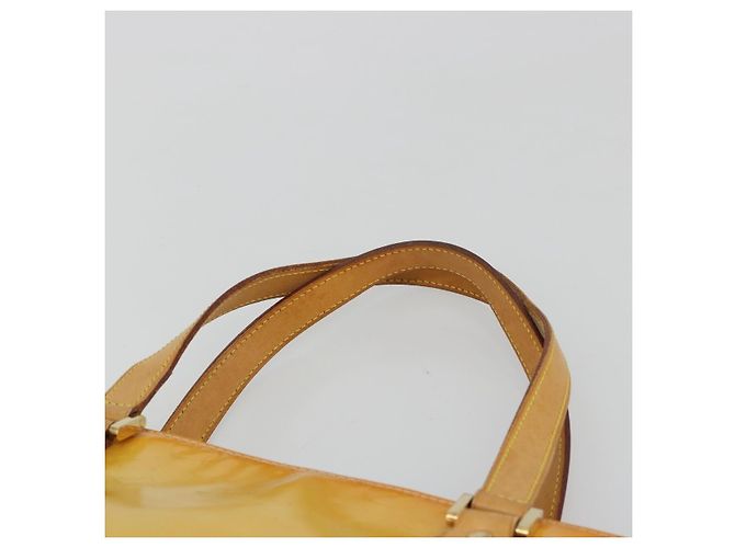 LOUIS VUITTON Borsa Monogram Vernis Houston Gris M91053 LV Auth 181652 Grigio - vista 8