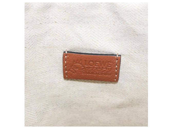 Pochette in nylon LOEWE Studio Ghibli Collaboration Blue Auth 182024SM - vista 17