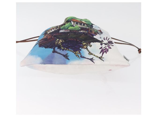 Pochette in nylon LOEWE Studio Ghibli Collaboration Blue Auth 182024SM - vista 5