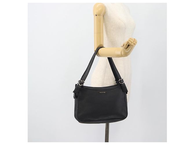 Borsa a Spalla Heart SAINT LAURENT in Pelle Argento Nero Auth 182466 - vista 23