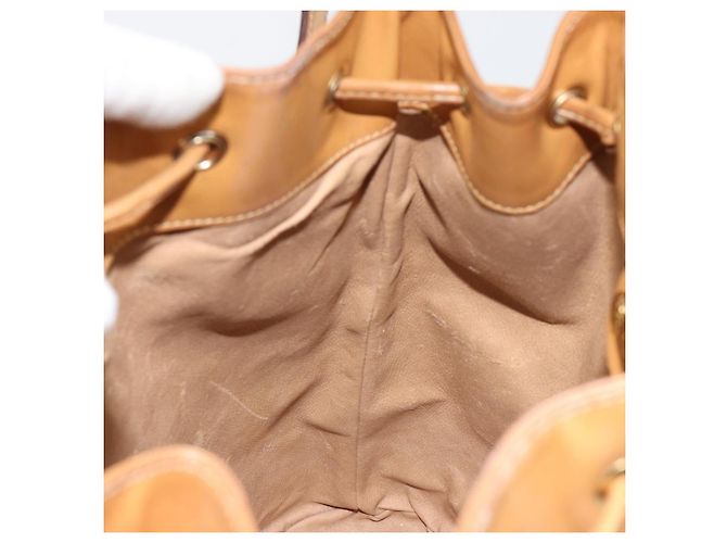 Sac GUCCI Micro GG Supreme Web Sherry Line en PVC Beige 001 115 4793 Auth 182369 Doré - vue 19