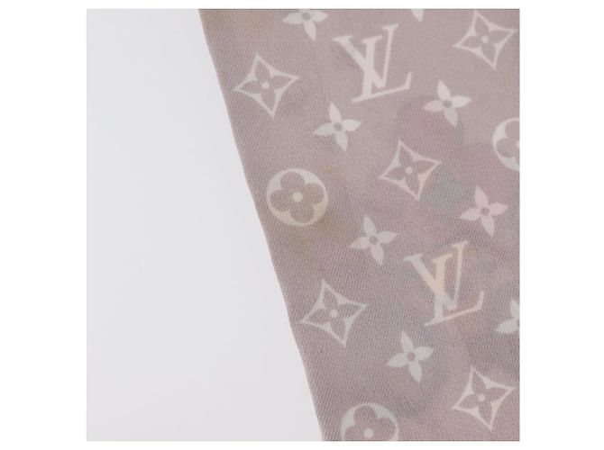 LOUIS VUITTON Monogram Vivienne Bando BB Sciarpa in seta Rosa M77933 LV Auth 182876A - vista 7