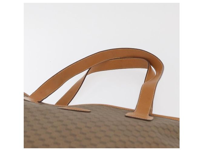Borsa Tote GUCCI Micro GG Supreme PVC Beige Oro Auth 181868 D'oro - vista 9