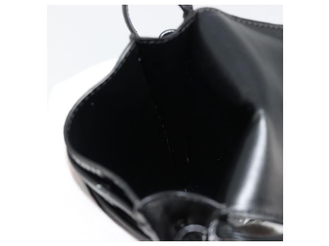 Céline CELINE Schultertasche aus PVC und Leder Schwarz Auth bs35232A - Ansicht 18