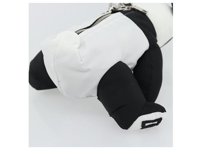 Dolce & Gabbana DOLCE&GABBANA D&G x Jujutsu Kaisen Eco Bag Panda Bag Nylon Black Auth 167375M - vista 10