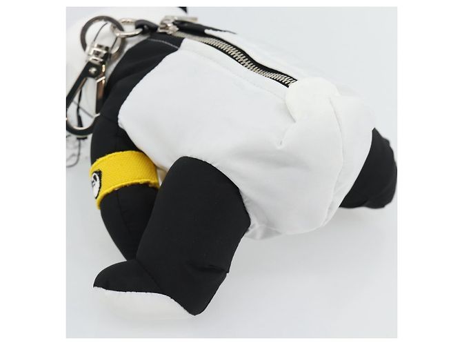 Dolce & Gabbana DOLCE&GABBANA D&G x Jujutsu Kaisen Eco Bag Panda Bag Nylon Black Auth 167375M - vista 11