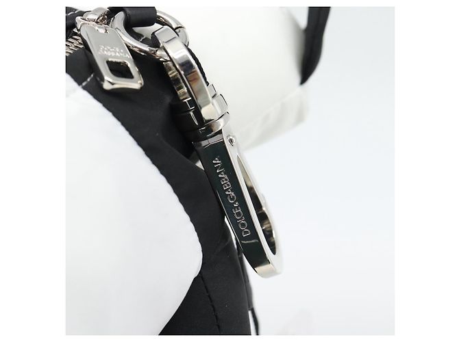 Dolce & Gabbana DOLCE&GABBANA D&G x Jujutsu Kaisen Eco Bag Panda Bag Nylon Black Auth 167375M - vista 14