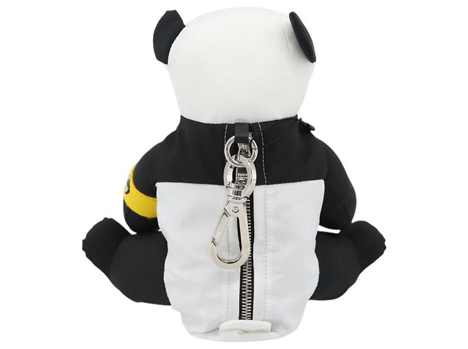 Dolce & Gabbana DOLCE&GABBANA D&G x Jujutsu Kaisen Eco Bag Panda Bag Nylon Black Auth 167375M - vista 3