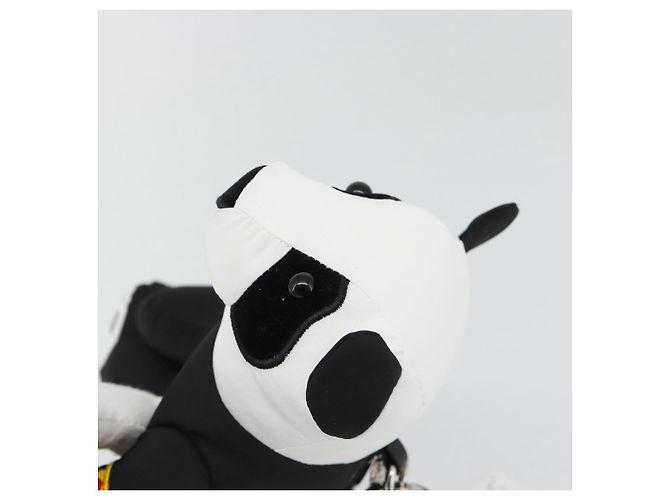 Dolce & Gabbana DOLCE&GABBANA D&G x Jujutsu Kaisen Eco Bag Panda Bag Nylon Black Auth 167375M - vista 6
