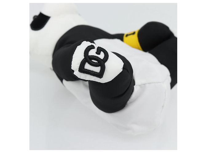 Dolce & Gabbana DOLCE&GABBANA D&G x Jujutsu Kaisen Eco Bag Panda Bag Nylon Black Auth 167375M - vista 9