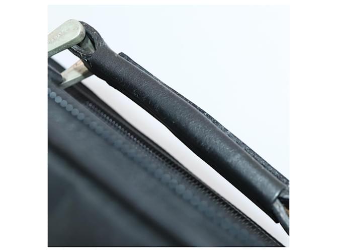 Valigia PRADA Nylon Nero Argento Auth 181553A - vista 7