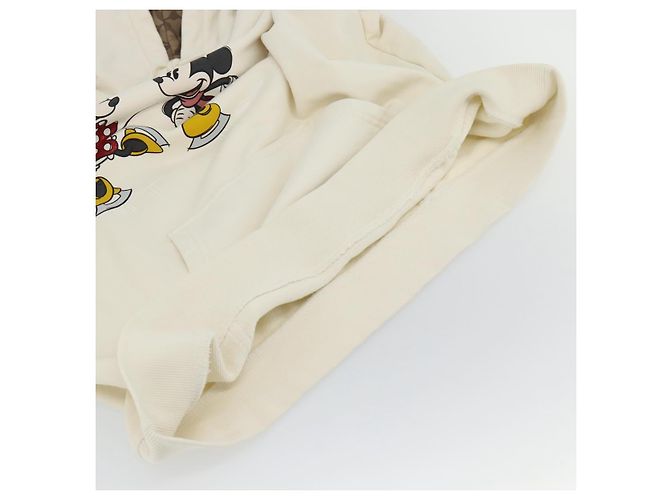 Coach CoachxDisney Parker Mickey Mouse Minnie Mouse algodón L Blanco Auth 167342M - vista 7