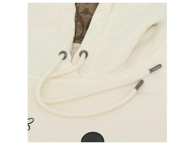 Coach CoachxDisney Parker Mickey Mouse Minnie Mouse algodón L Blanco Auth 167342M - vista 8