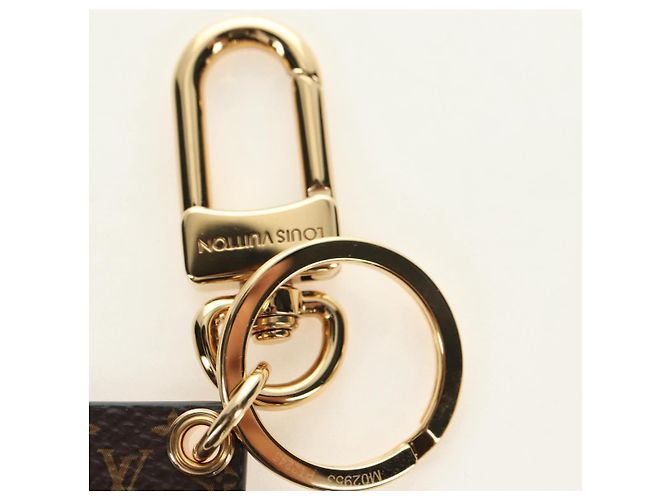 LOUIS VUITTON Etichetta da Viaggio Monogram Name Tag M02953 LV Auth 181666M Monogramma - vista 10