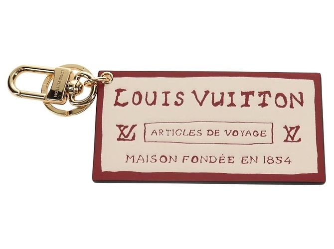 LOUIS VUITTON Etichetta da Viaggio Monogram Name Tag M02953 LV Auth 181666M Monogramma - vista 2