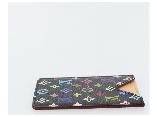 LOUIS VUITTON Monogram Multicolor Etui Miroir Mirror Black M92651 Auth 178885A Schwarz - Ansicht 4