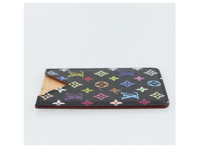 LOUIS VUITTON Monogram Multicolor Etui Miroir Mirror Black M92651 Auth 178885A Schwarz - Ansicht 5
