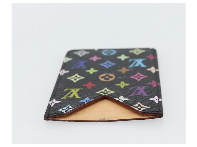 LOUIS VUITTON Monogram Multicolor Etui Miroir Mirror Black M92651 Auth 178885A Schwarz - Ansicht 6