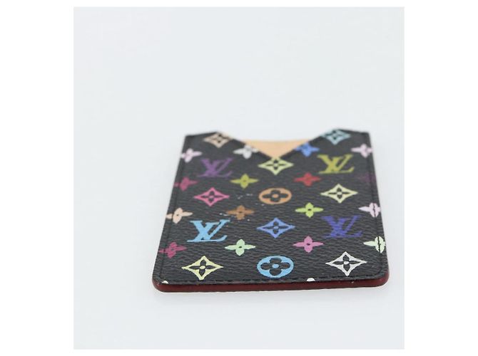 LOUIS VUITTON Monogram Multicolor Etui Miroir Mirror Black M92651 Auth 178885A Schwarz - Ansicht 7