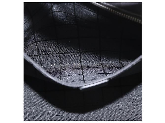 Céline Borsa CELINE in pelle 2way Nera Oro Auth 171255A Nero D'oro - vista 23