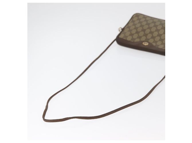 Borsa a Spalla GUCCI GG Supreme PVC Beige Oro 89 02 068 Auth 180116 D'oro - vista 7