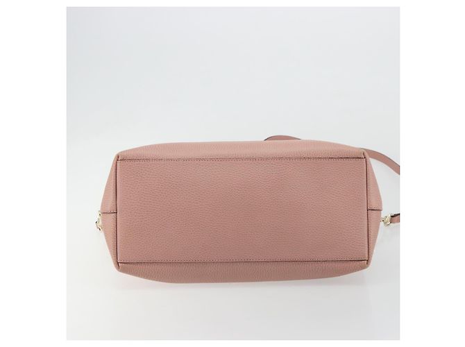 Borsa GUCCI in pelle 2way Oro Rosa 449651 Auth bs35273A D'oro - vista 11