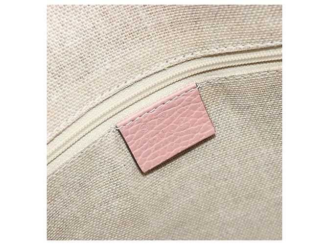 Borsa GUCCI in pelle 2way Oro Rosa 449651 Auth bs35273A D'oro - vista 19