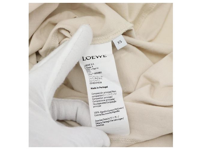 LOEWE LOEWE Studio Ghibli Soot Sprites T-Shirt Baumwolle XS Beige Auth 167345M - Ansicht 10