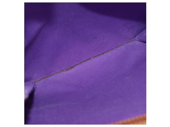 LOUIS VUITTON Monogram Vernis Stanton Tote Bag Purple Viole M91079 Auth 182857 Porpora - vista 11
