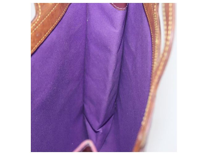 LOUIS VUITTON Monogram Vernis Stanton Tote Bag Purple Viole M91079 Auth 182857 Porpora - vista 17
