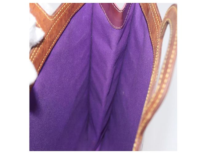 LOUIS VUITTON Monogram Vernis Stanton Tote Bag Purple Viole M91079 Auth 182857 Porpora - vista 18