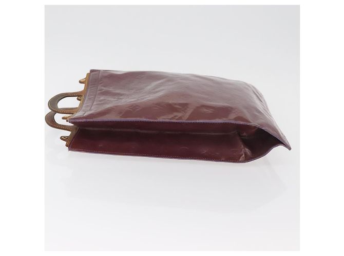 LOUIS VUITTON Monogram Vernis Stanton Tote Bag Purple Viole M91079 Auth 182857 Porpora - vista 4