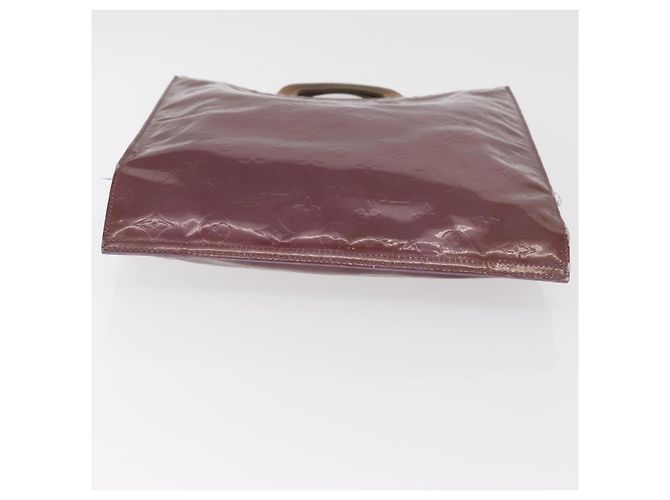LOUIS VUITTON Monogram Vernis Stanton Tote Bag Purple Viole M91079 Auth 182857 Porpora - vista 5