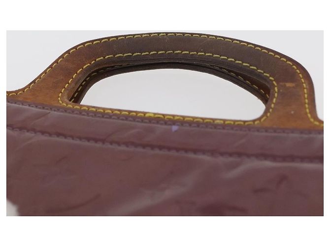 LOUIS VUITTON Monogram Vernis Stanton Tote Bag Purple Viole M91079 Auth 182857 Porpora - vista 8