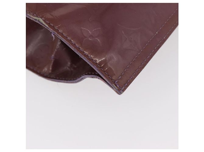 LOUIS VUITTON Monogram Vernis Stanton Tote Bag Purple Viole M91079 Auth 182857 Porpora - vista 9