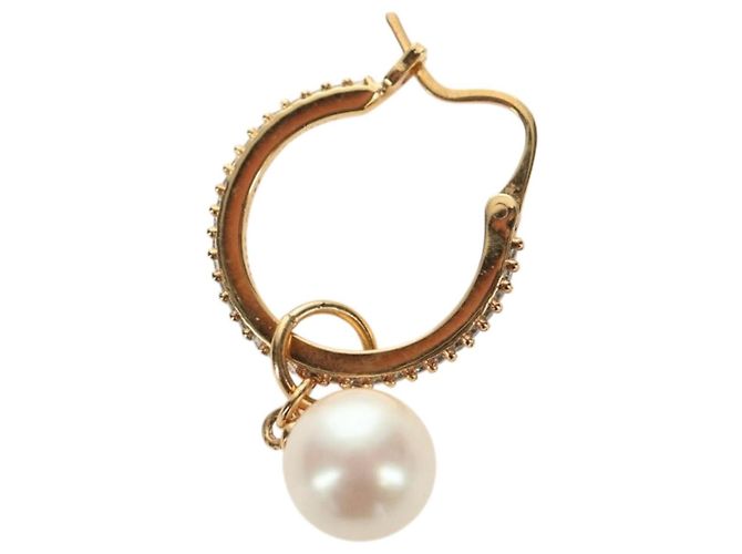 Miu Miu Pierce metallico Gold Tone Auth 181299M - vista 5