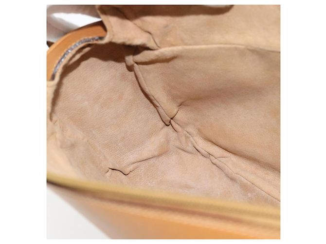 Borsa a Spalla GUCCI Micro GG Supreme PVC Beige Gold 001 115 4001 Auth 182404 - vista 18