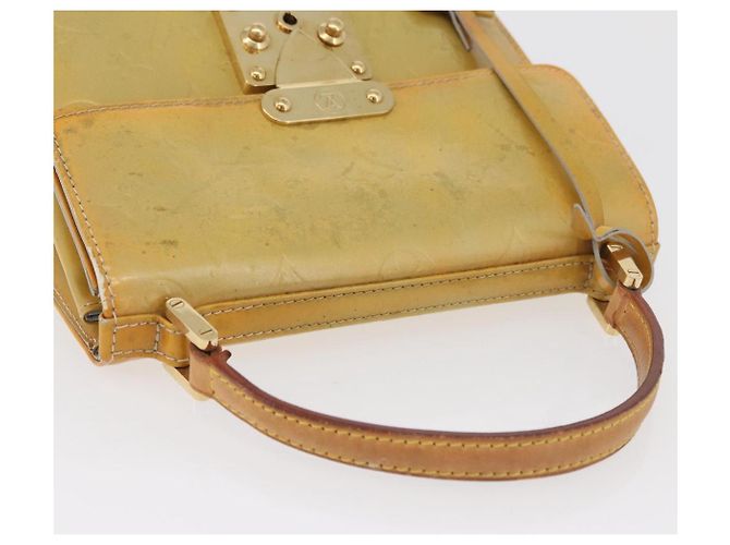 LOUIS VUITTON Monogram Vernis Spring Street Hand Bag Gris M91029 LV Auth BA13070 Grigio - vista 6