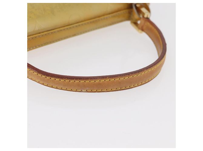 LOUIS VUITTON Monogram Vernis Spring Street Hand Bag Gris M91029 LV Auth BA13070 Grigio - vista 7