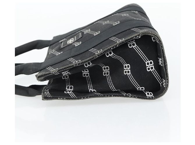 BALENCIAGA Borsa a mano Canvas 2way Nero Argento 620882 Auth ka4467 - vista 4