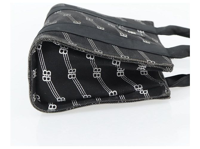 BALENCIAGA Borsa a mano Canvas 2way Nero Argento 620882 Auth ka4467 - vista 5